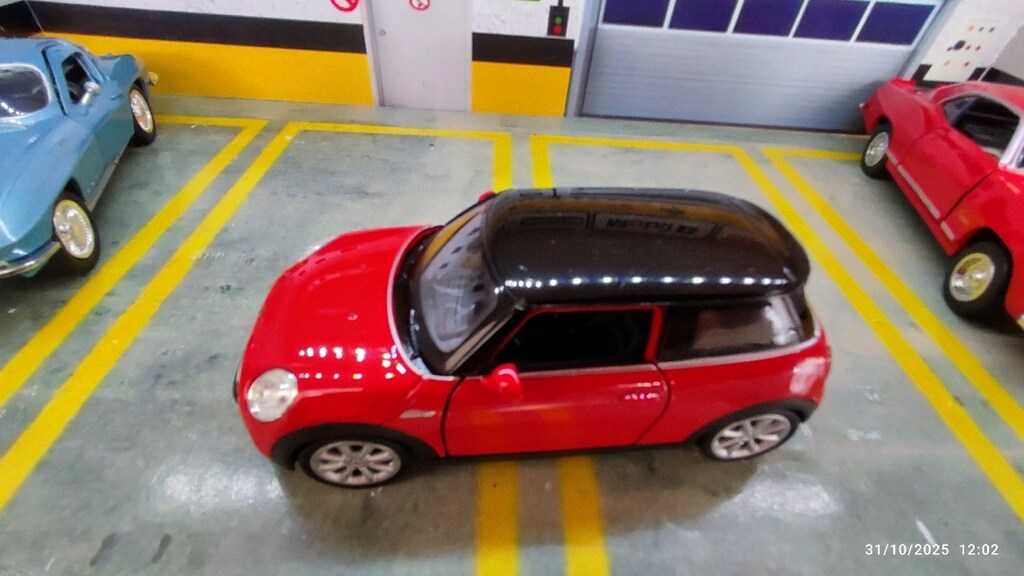 Mini Cooper New mini hatch modeli metal diecast oyuncak araba - 7