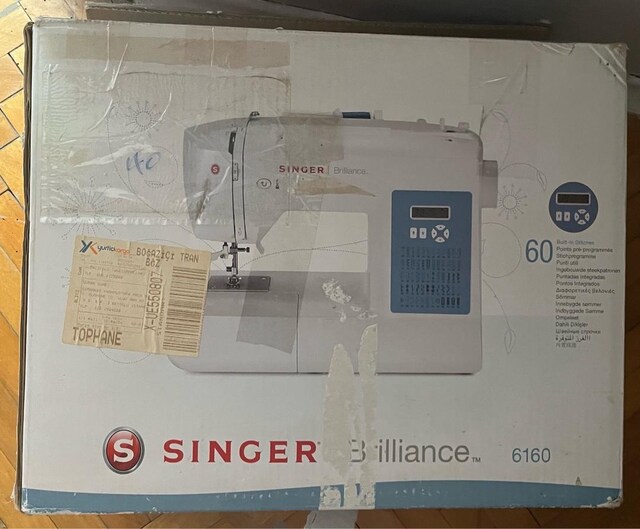 singer brilliance 6160