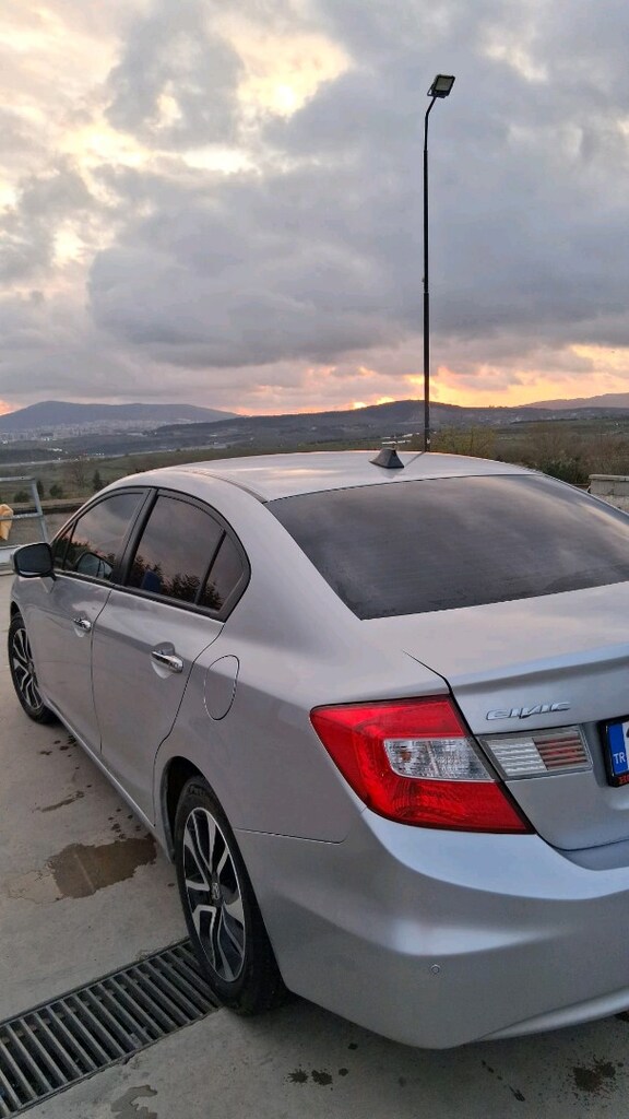 Honda Civic fabrikasyon LPG otomatik düşük kilometre - 10