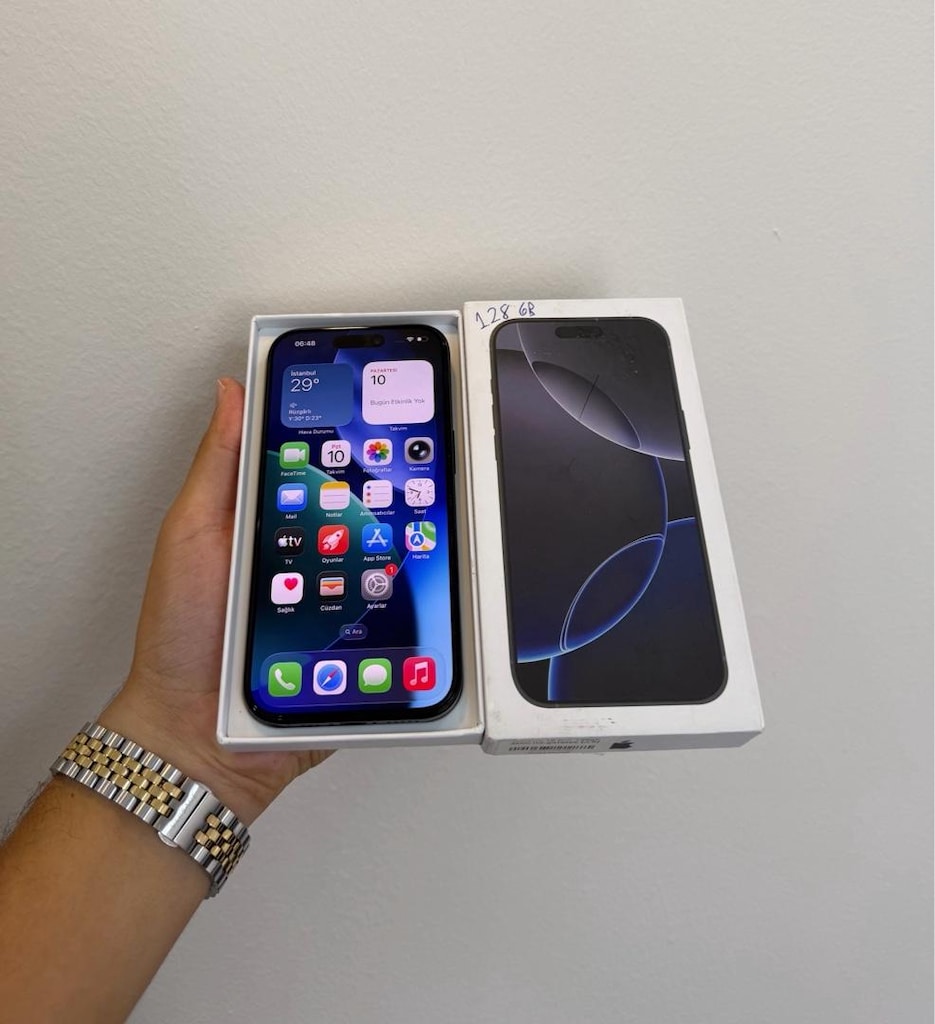 IPHONE 16 PRO 128 GB ÇİFT SIM PİL 95 - 3