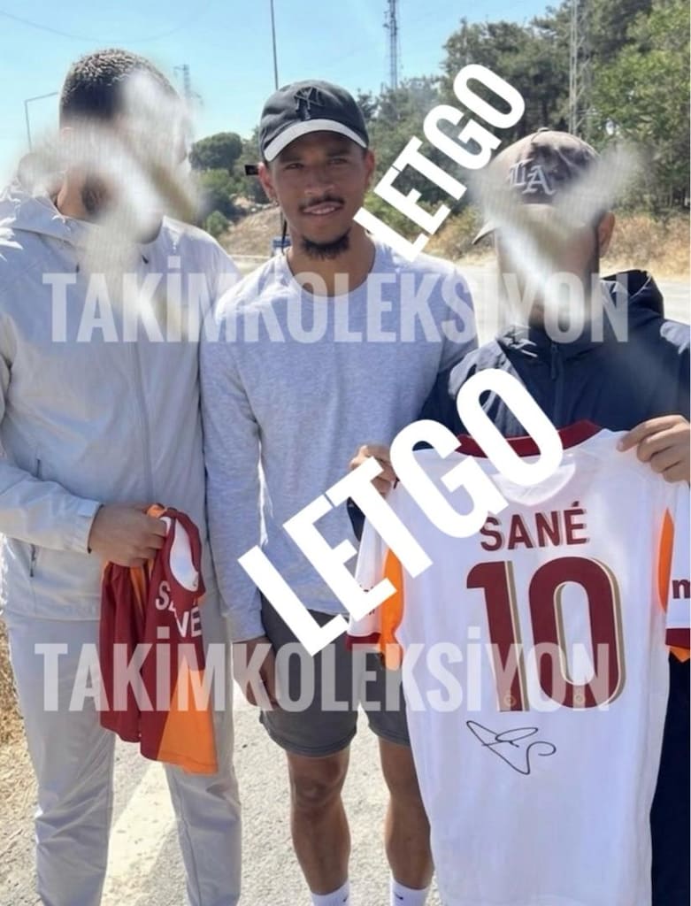Sane imzalı galatasaray beyaz forması formalar forma milli takım türk - 6