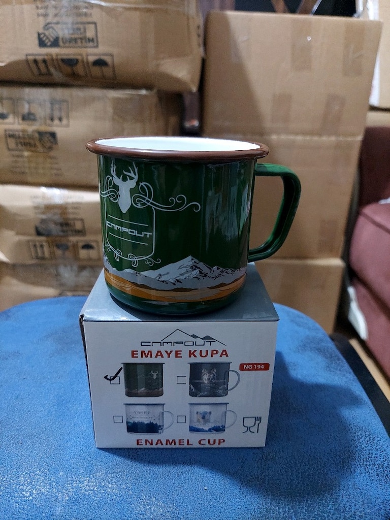 Kamp Bardağı EMAYE KUPA - 7