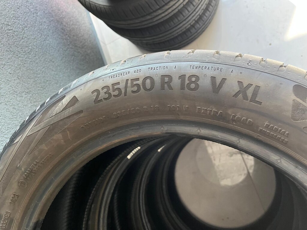 235 50 18 CONTİNENTAL TAKIM YAZLIK AZ KULLANILMIŞ - 5
