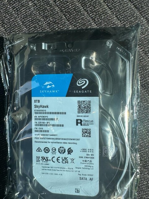8 TB SEAGATE HDD GARANTİLİ