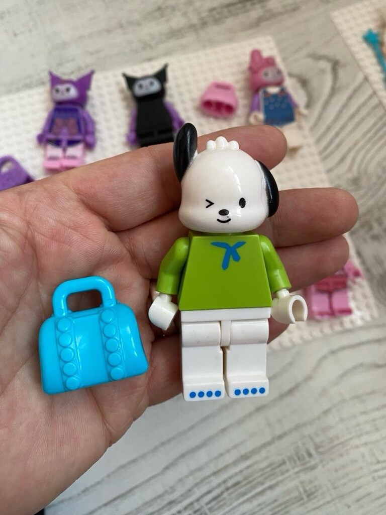 lego duplo sanrio kuromi melody figürleri - 7