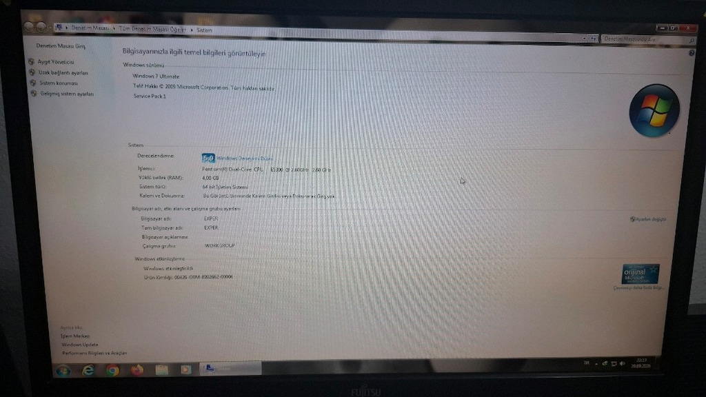 Masaüstü Ofis Bilgisayarı E5300 + 4GB RAM - 3