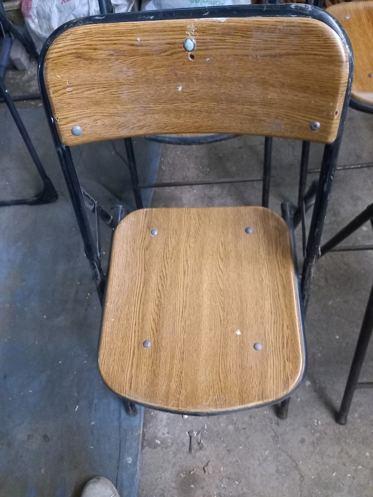 katlana bilir hobi bahçesi sandalyeleri, 9 adet mevcut. - 2