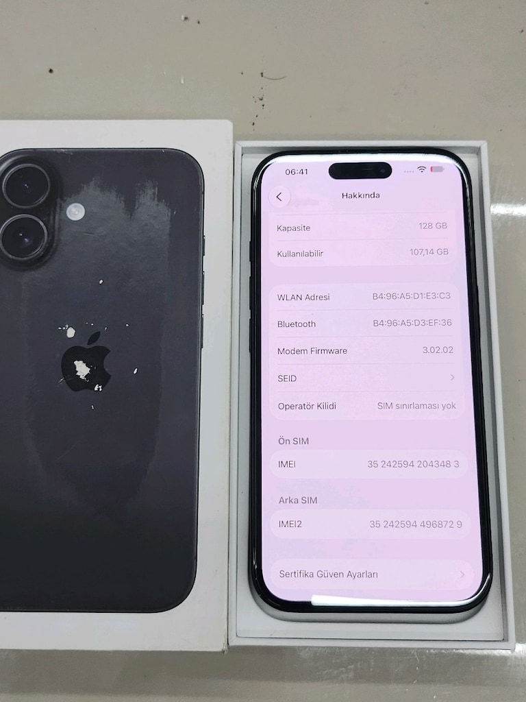 İPHONE 16 128 SÜRE BİTİK - 6