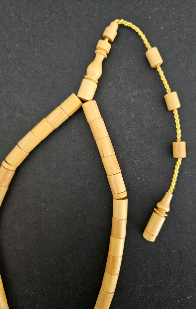 Kesme Model Şimşir Ağacı Tespih - 3