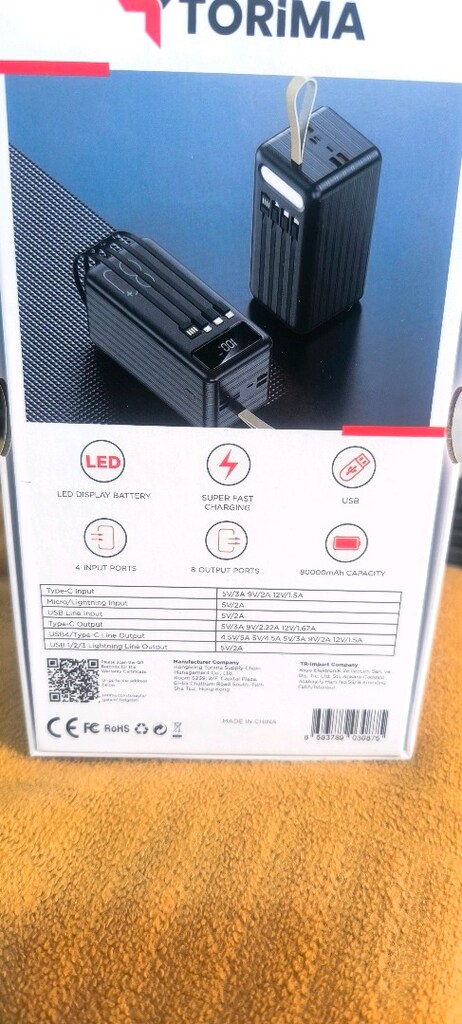 TAM 80.000 mAh powerbank(22.5 W) - 5