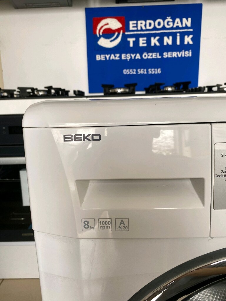 Servis Garantili Çeşitli programlı 8Kg BEKO Nakliye kurulum bize ait - 6