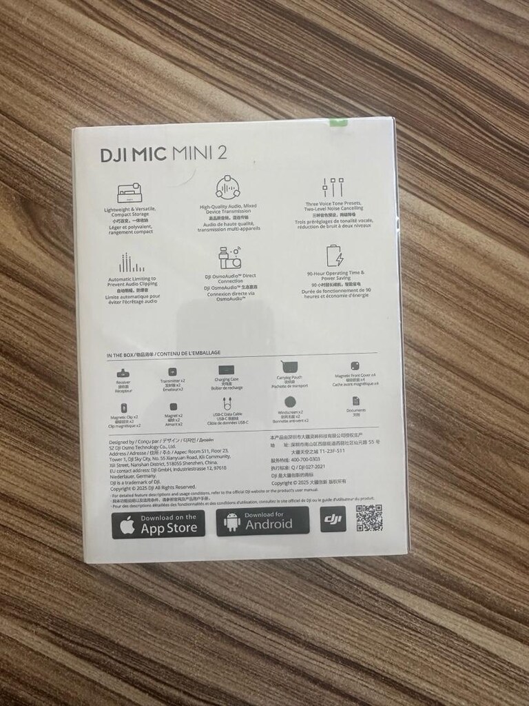 Dji Mic Mini 2 ( 2 TX 1 RX Mobile ) Sıfır - 2