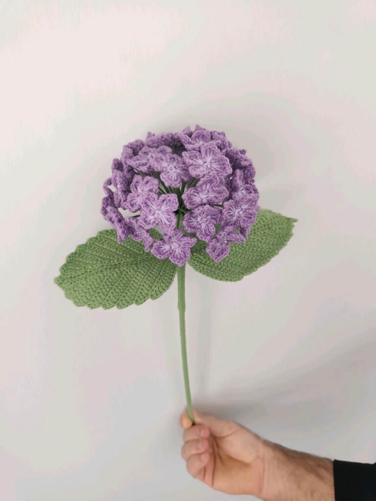 Solmayan Çiçek Buketi - Ortanca - 12