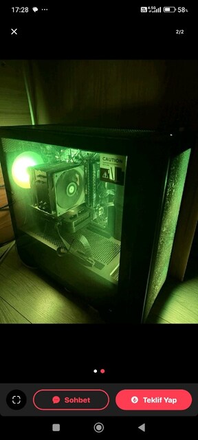 4060 EKRAN KARTLI GARANTİLİ GAMİNG PC