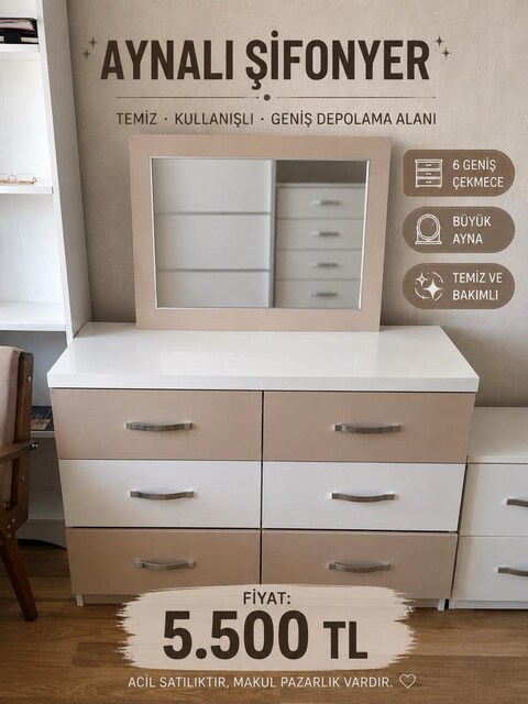 AYNALI ŞİFONYER