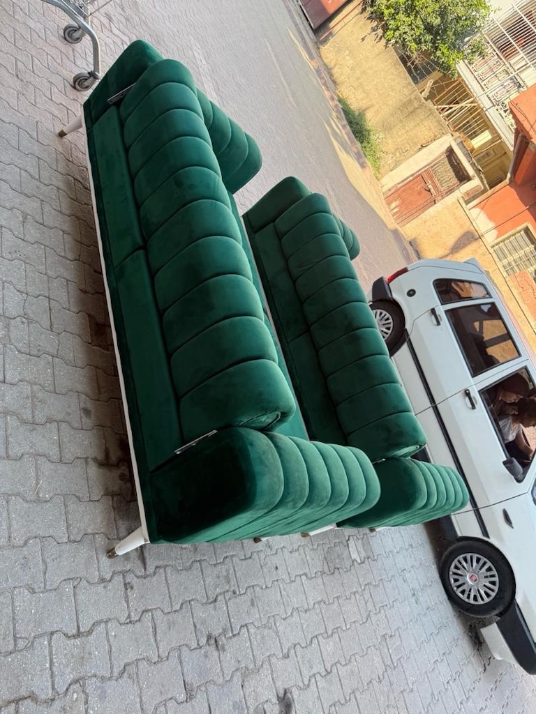 koltuk takımı 2adet 3lü eve teslim - 6