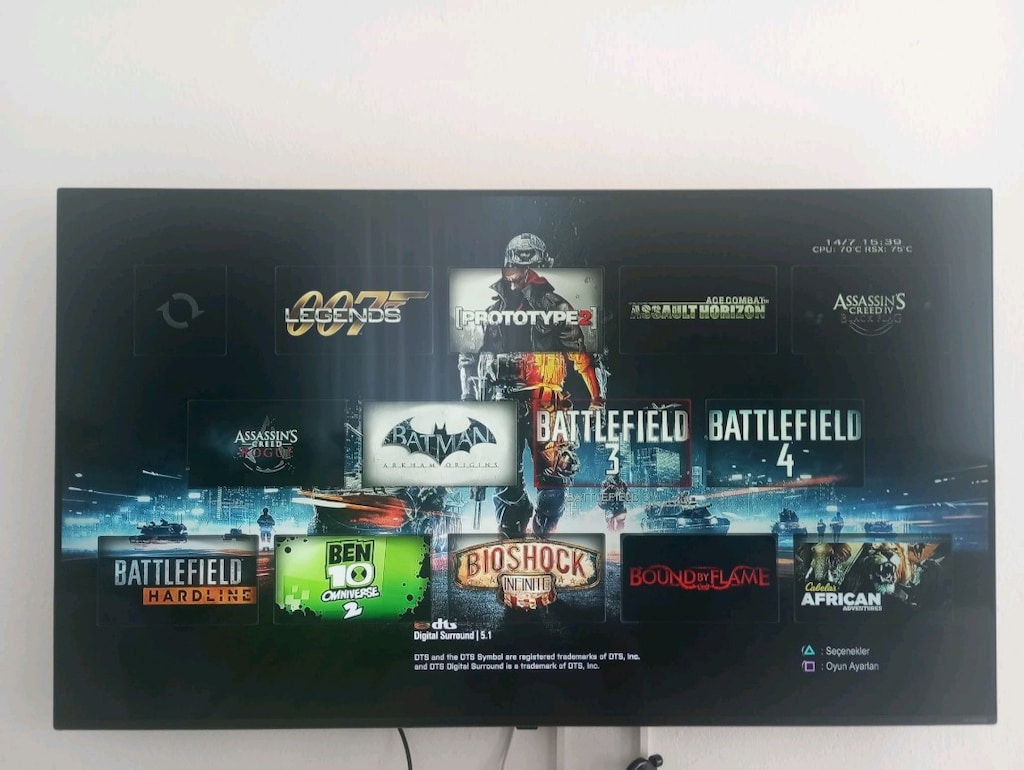 TB Harici Diskli PS3 Slim - 100+ Oyunlu Dev Arşiv (TLOU, RDR, GTA 5) - 5