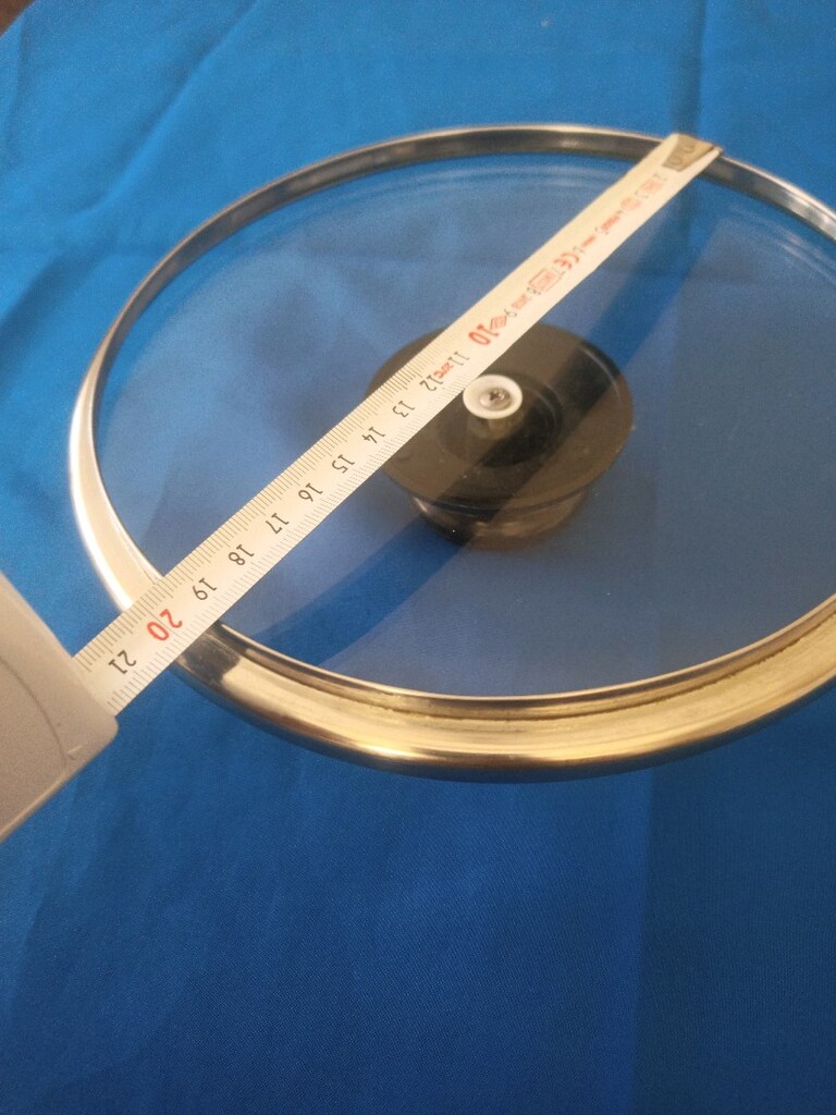 cam tencere tava kapağı çapı 19 .5 cm - 6