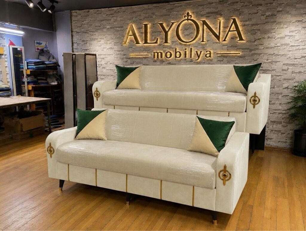 ALYONA MOBİLYA DAN YATAKLI BAZALI ÇEKYATLAR KAPIDA ÖDEME İSTANBUL - 7