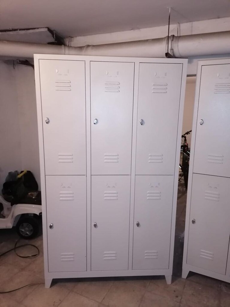 24’LÜ METAL SOYUNMA DOLABI – 6’LI 4 ADET TAKIM - 2