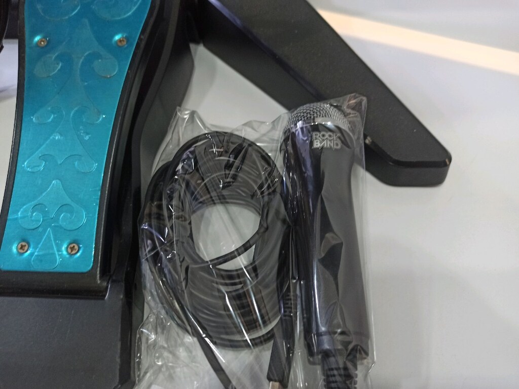 xbox 360 Guitar Hero Rockband 3 Lü Set Gitar Bateri Mikrofon - 4