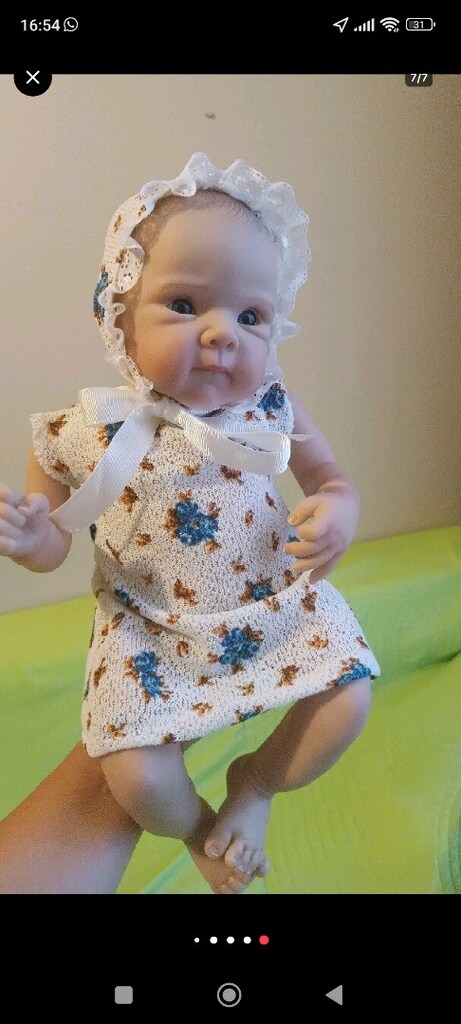 YENİ REBORN GERÇEKÇİ OYUNCAK BEBEK SİLİKON BEBEK REBORN BEBEK - 5