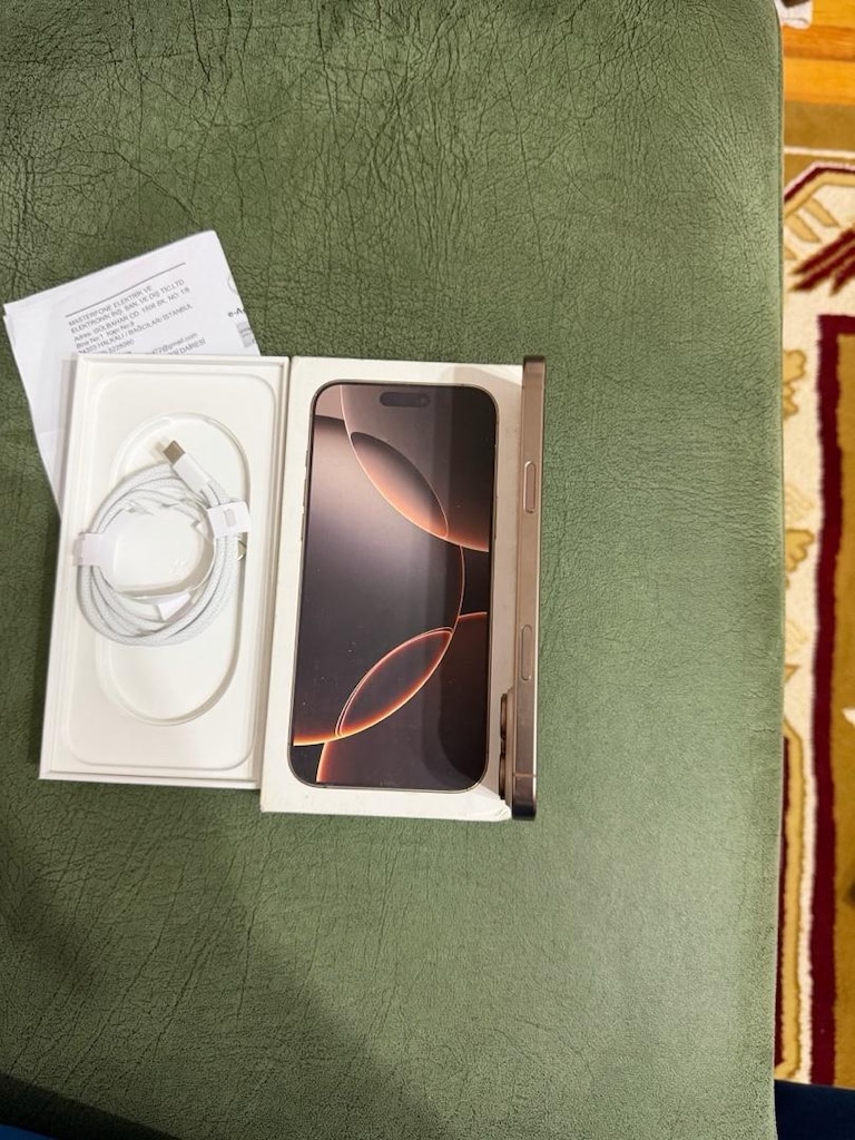 iphone 16pro max (garantili pil 90) - 6