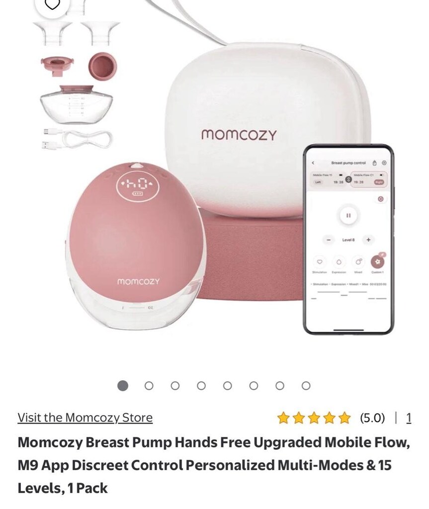 Momcozy Mobile Flow Hands-Free Breast Pump | M9 - 2
