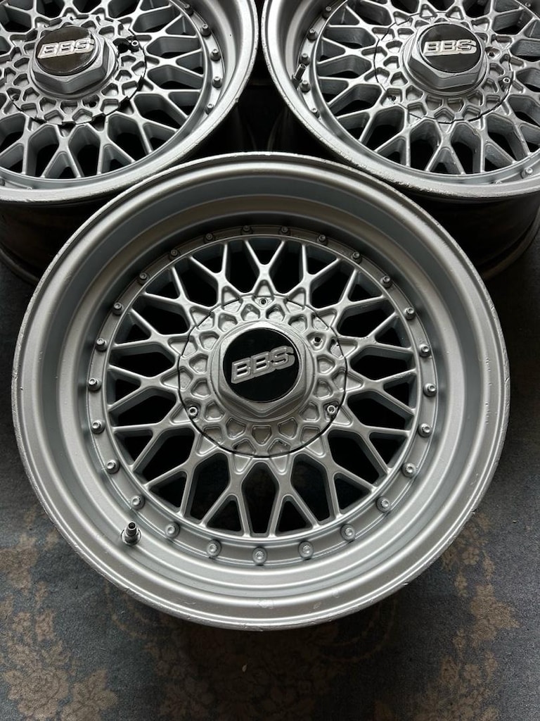 15 inç BBS 4x100 4x108 çelik jant takımı - 4
