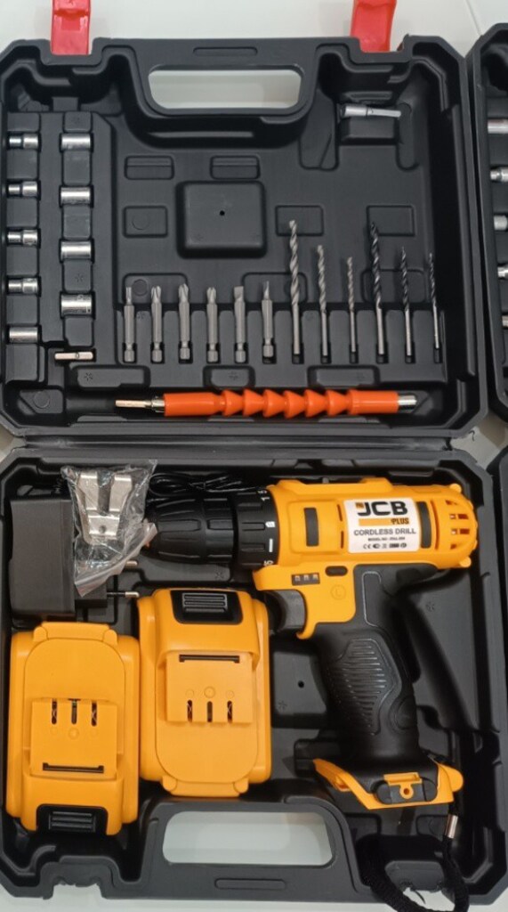 DARBELİ ŞARJLI MATKAP ÇİFT AKÜ TAM SET - 5