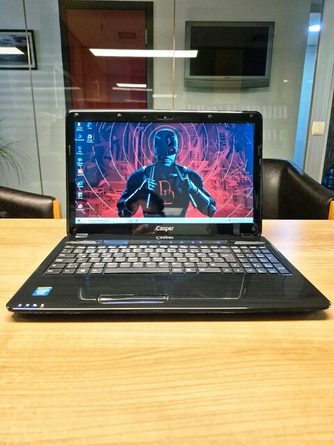 Laptop CASPER i5 İşlemci 240GB SSD 8GB Ram Pili Sağlam