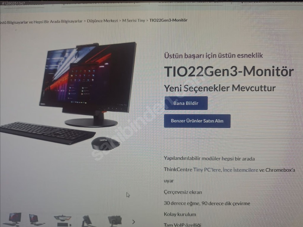 SIFIR AYARINDA LENOVO THİNKCENTRE ALL IN ONE - 4