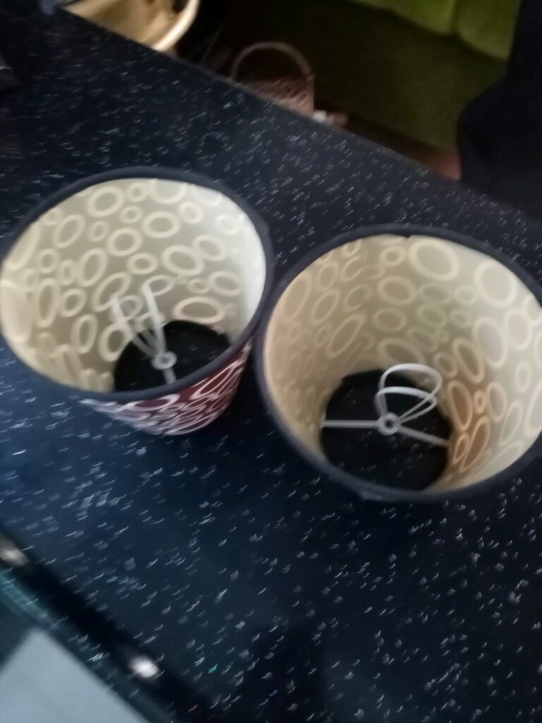 2adet kağıt abajur şapkası - 2