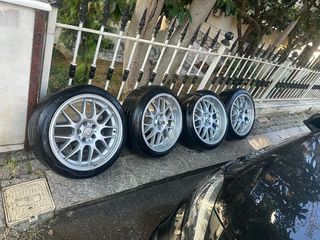 SPOR JANT LENSO RİKEN LASTİK TAKIMI 225 40 18 BİJON 5X114.3 TMZZ - 6
