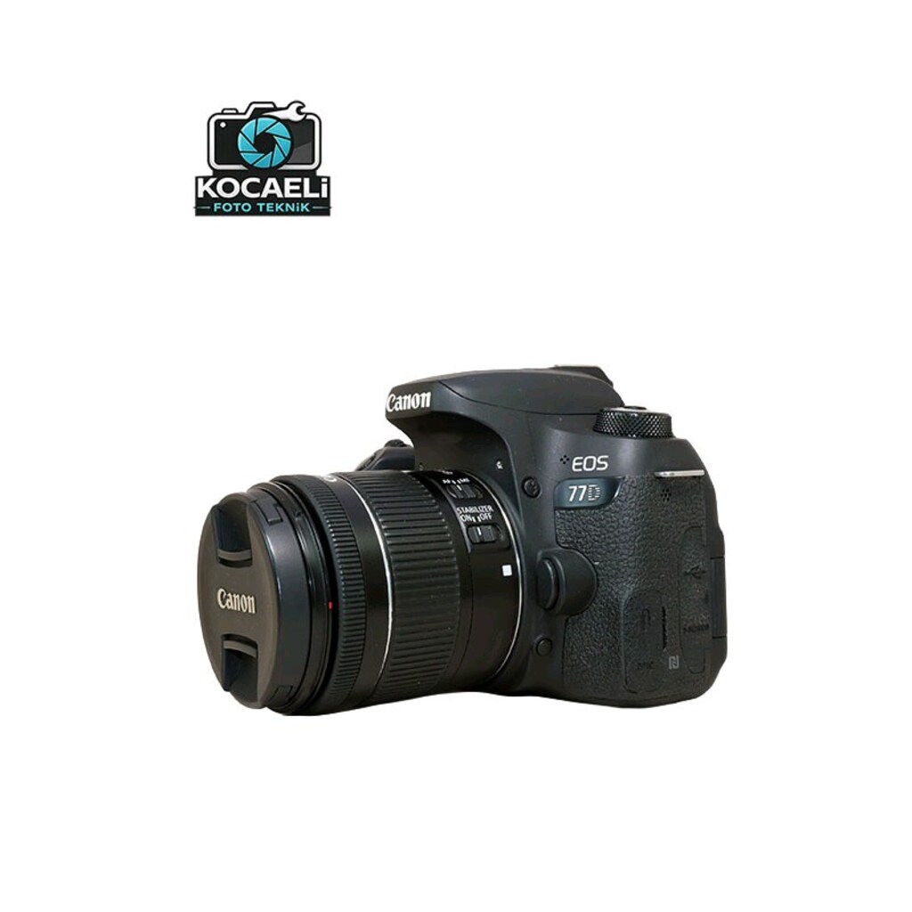 Canon EOS 77D + 18-55mm Lens DSLR Fotoğraf Makinesi - 4