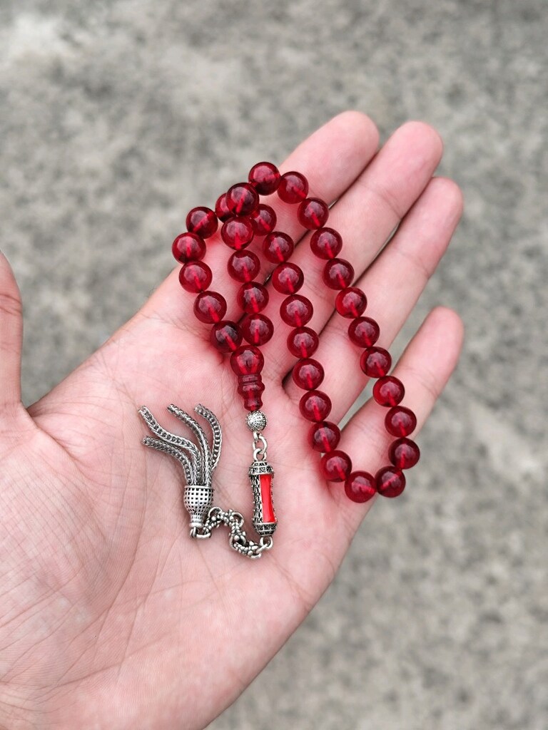 ATEŞ KEHRİBAR TESBİH — görsel 4/8