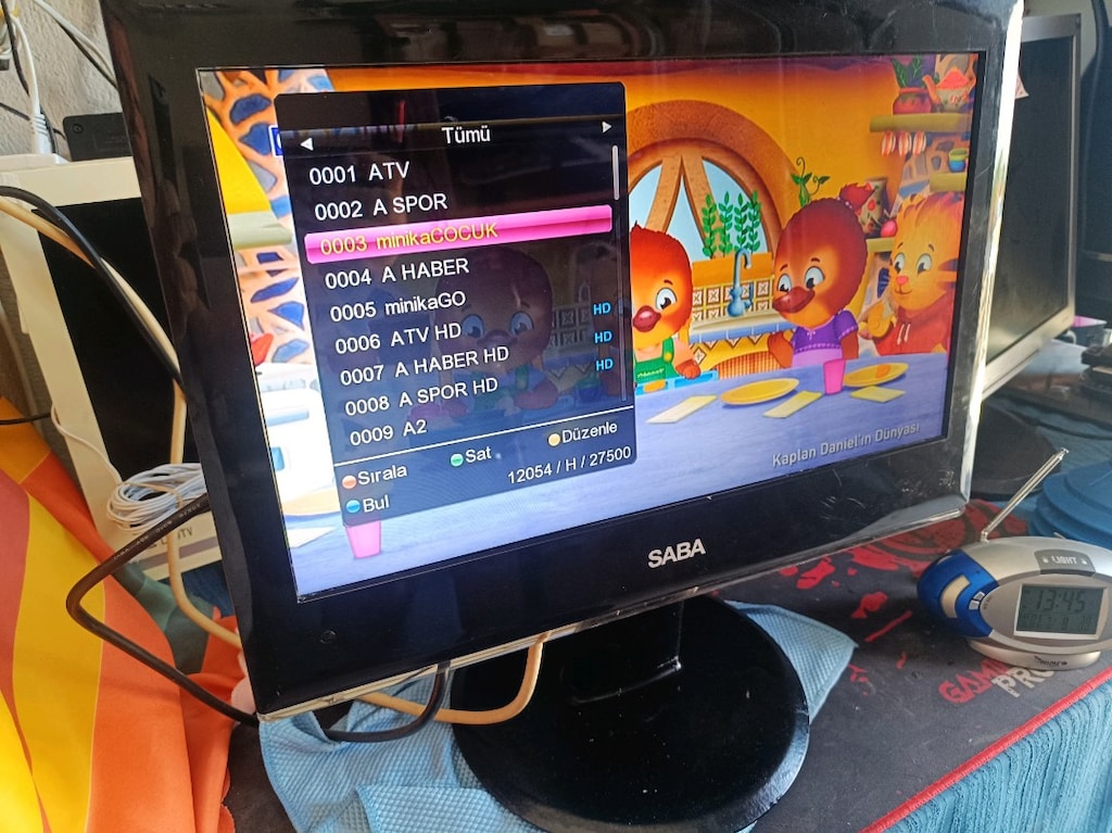 SABA LED HDMI VGA USB Monitör& TV 17" - 14