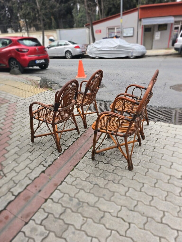 Bambu Bahçe Sandalyesi - 5