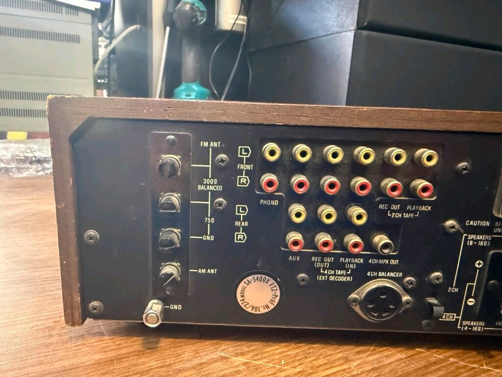 Technics SA-5400X Amlifilikatör - 10
