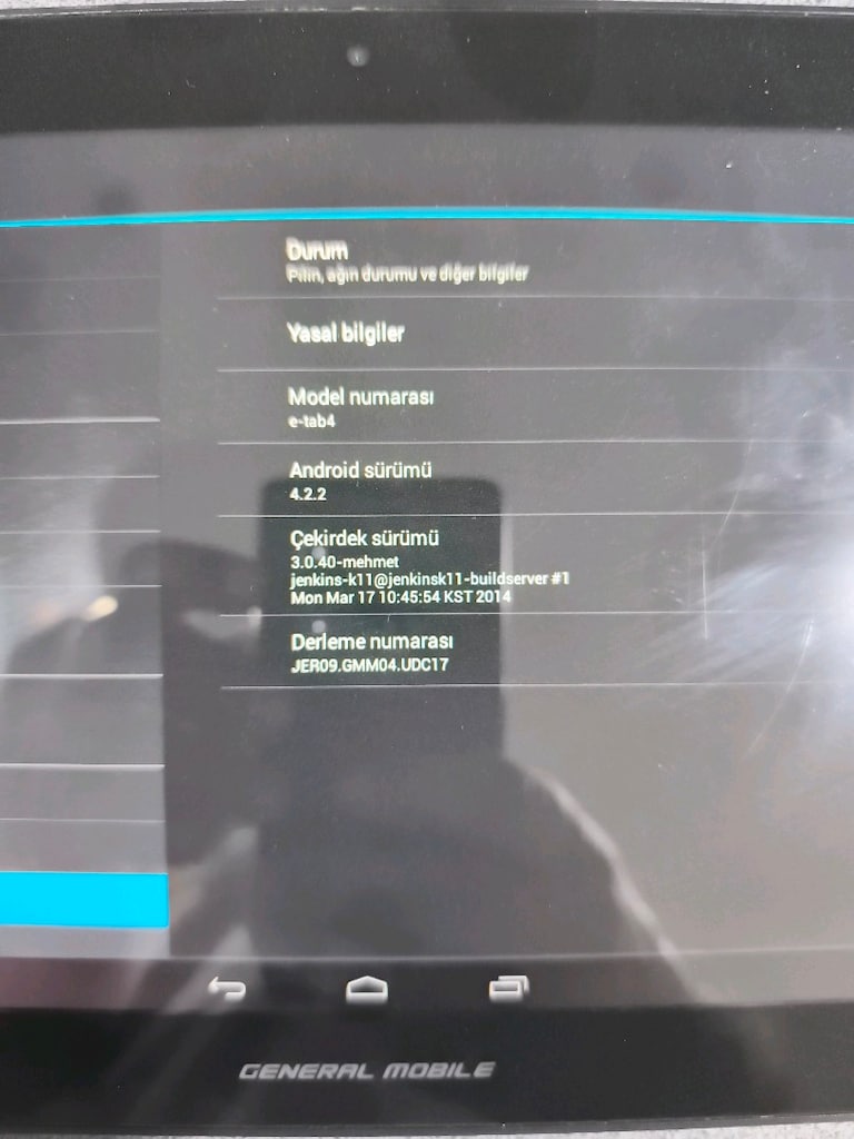 general Mobile e tab tablet sağlam youtube acmiyor içinde oyunlar var - 2