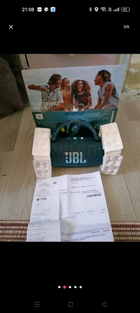 JBL charge 6 blue hiç kullanmadım pazarlık yokkkk ölücüler yazmasın - 2