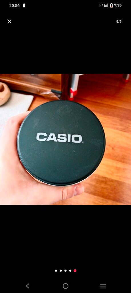 Casio saat - 5