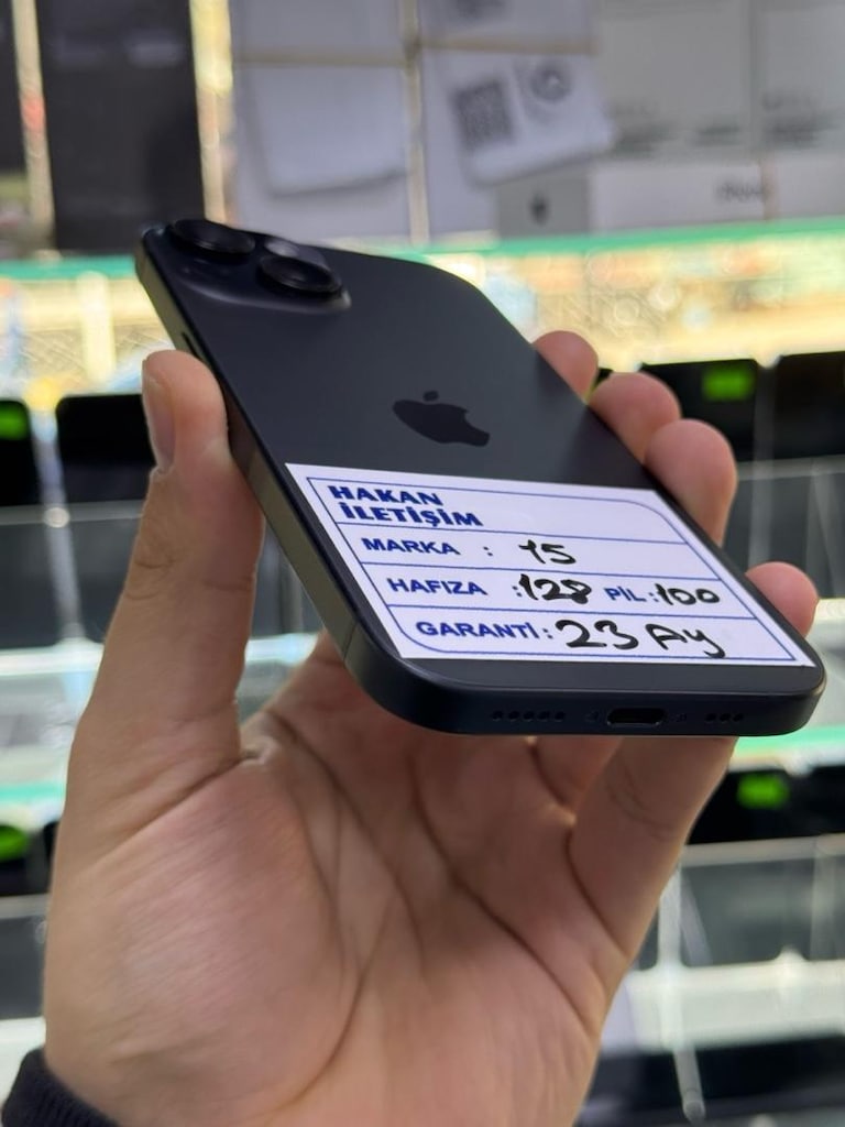 23 AY APPLE TR GARANTİLİ İPHONE 15 PİL 100 - 4