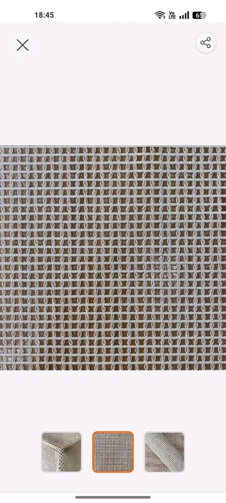 Hasır örgü desenli PVC masa örtüsü - 8