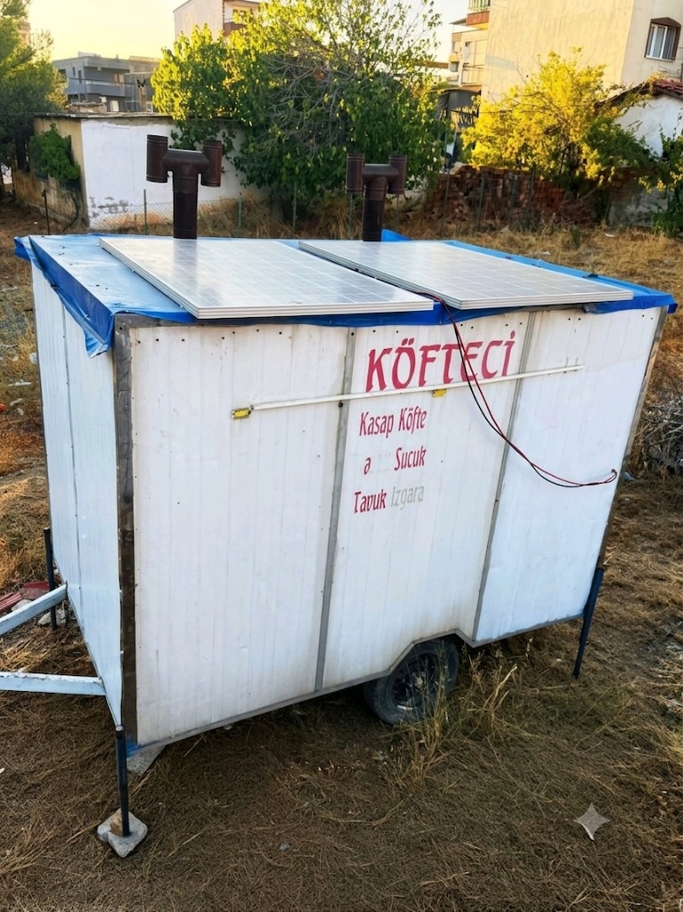 satılık çekme karavan büfe - 2