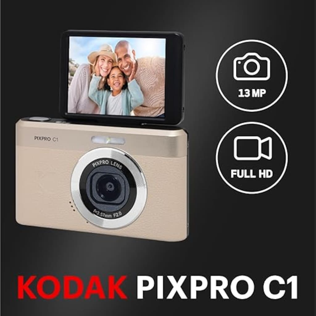 Kodak Pixpro C1 - Sıfır Kapalı Kutu - Kestane - 8