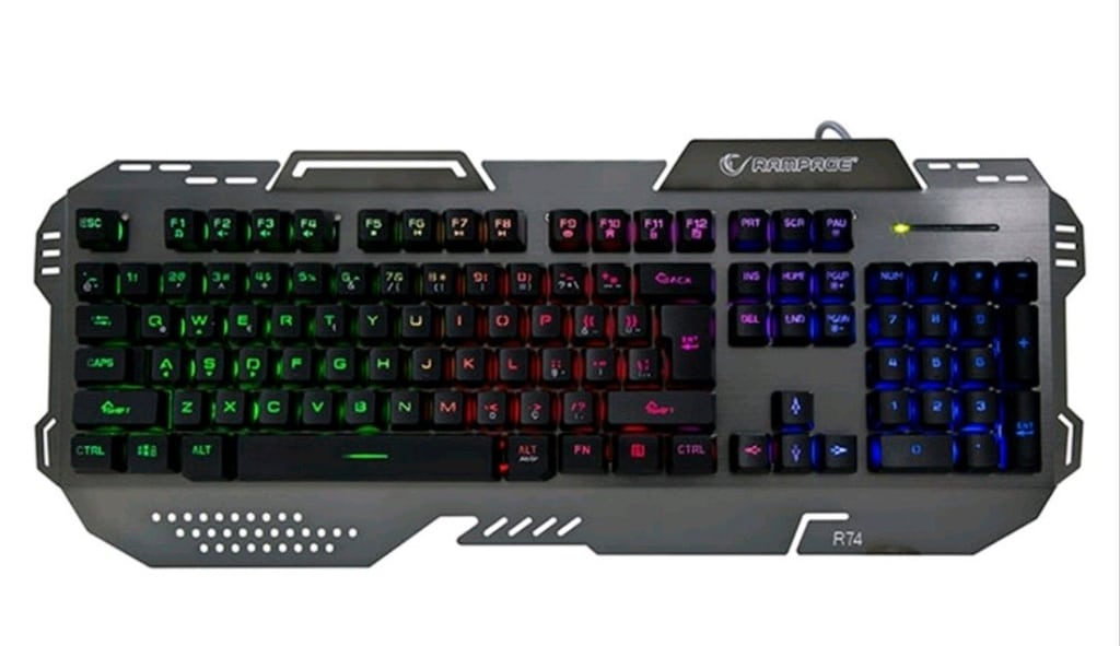 rampage KB-R74 kablosuz oyuncu klavyesi - 2