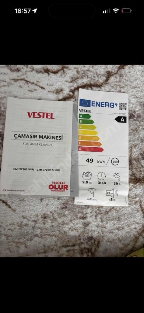 vestel çamaşır makinası - 2