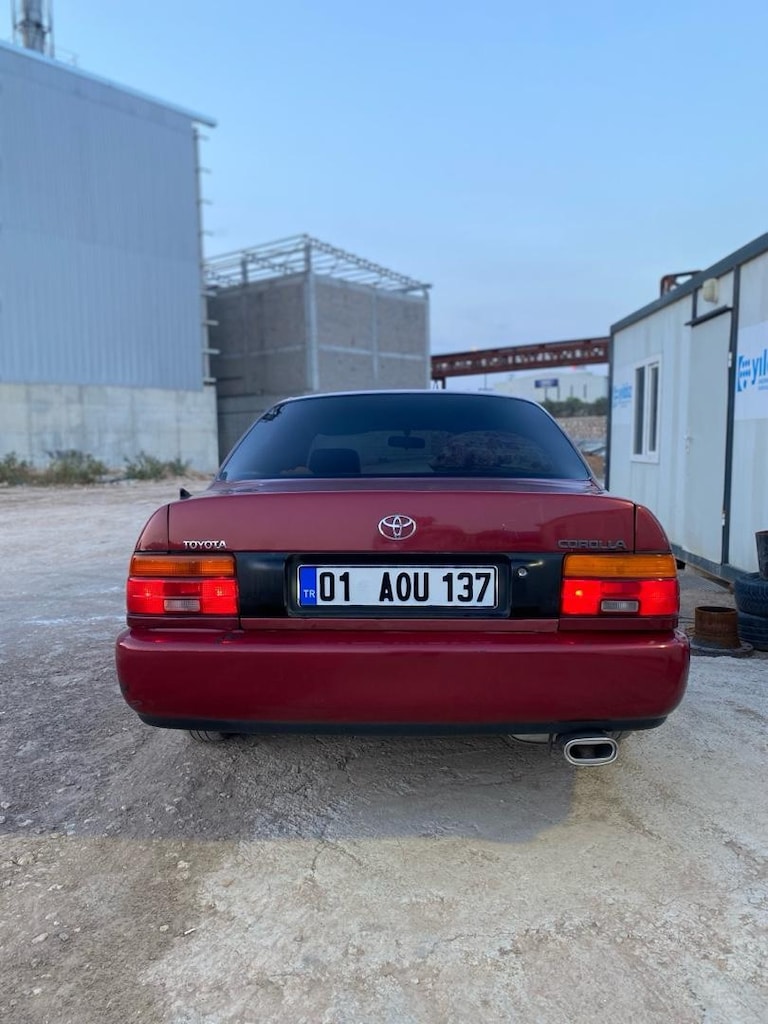 TEK DEĞİŞENLİ/MEKANİĞİ TAM/KLİMALI/LASTİKLRYENİ/MASRFSIZ COROLLA 1.3 m - 2