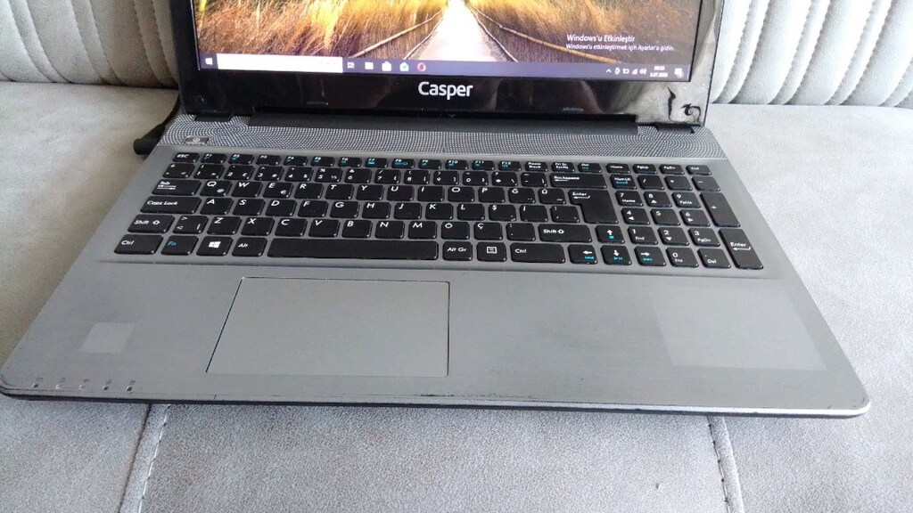 Intel pentium 3710 işlemcili 4 GB ram 320 hhd Casper laptop Notebok - 7
